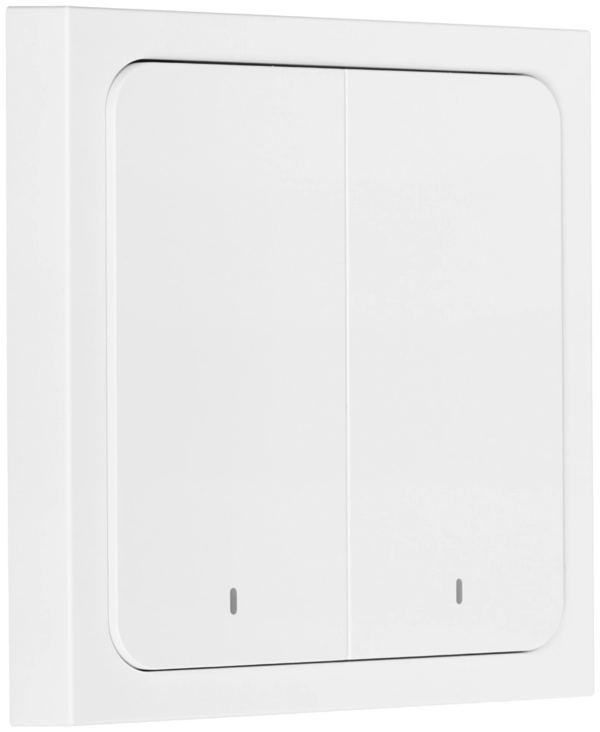 Умный беспроводной выключатель Яндекс Zigbee 2 клавиши YNDX-00535